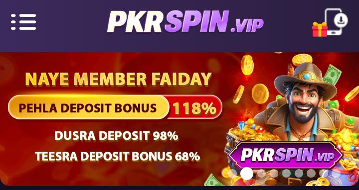 PKR Spin Game Bonus